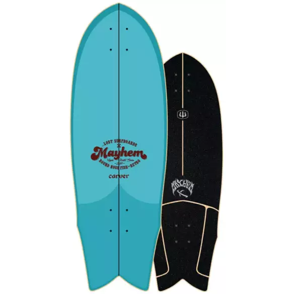 Tabla de surfskate Carver Lost RNF Retro 29,5''