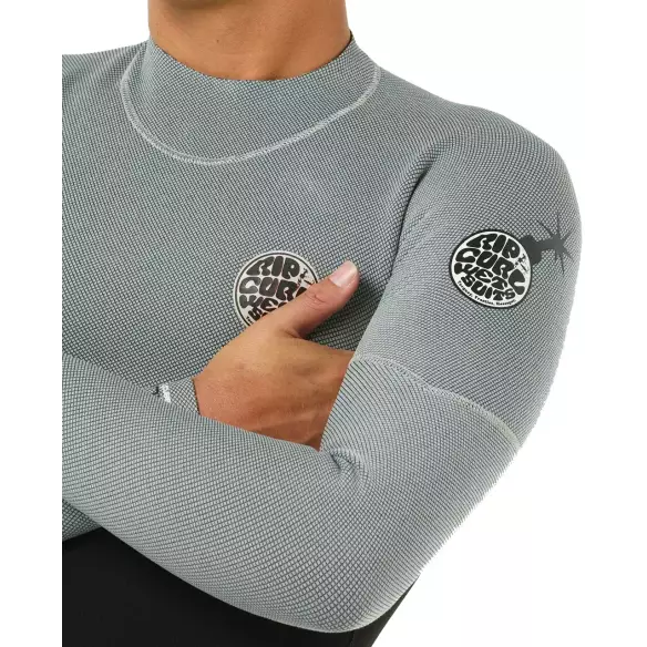 Top neopreno Rip Curl E Bomb Iced Grey