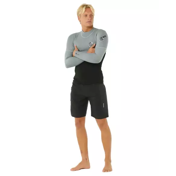 Top muta surf Rip Curl E Bomb Iced Grey