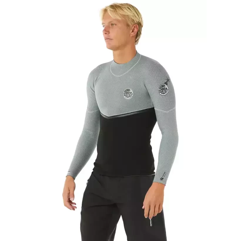 Top muta surf Rip Curl E Bomb Iced Grey