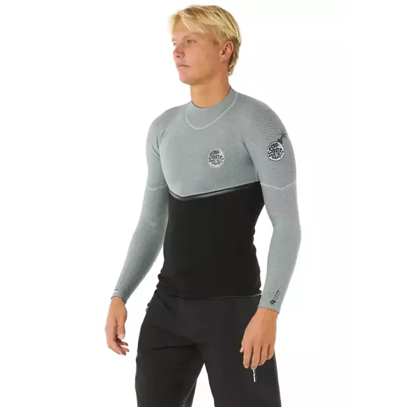 Top Rip Curl E Bomb Iced Grey