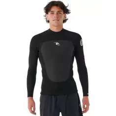 Top néoprène Rip Curl Omega Jacket LS Black