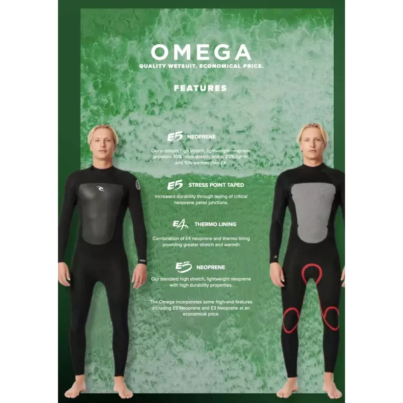3/2mm Rip Curl Omega Wetsuit