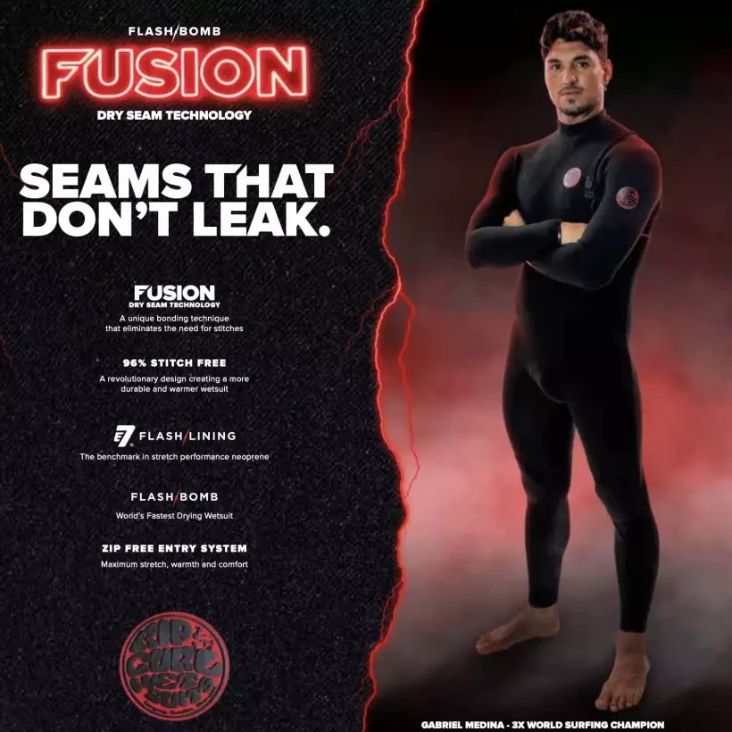 Combinaison Rip Curl Flash-Bomb Fusion 4/3mm