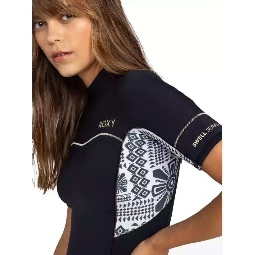 Neopreen Roxy Swell Series 2mm BZ Egret Mo Rockin Vibes