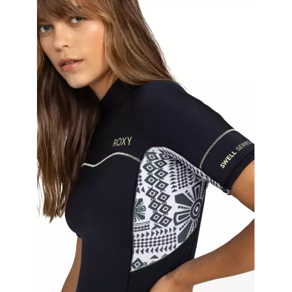 Neopreen Roxy Swell Series 2mm BZ Egret Mo Rockin Vibes