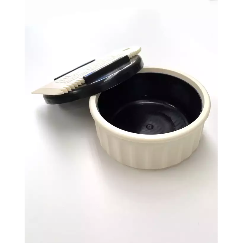 Boite à wax Sex Wax Container+comb White/White