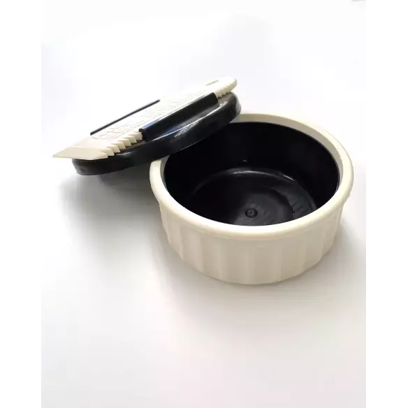 Wax box Container+comb White/White Wax box Container+comb White/White