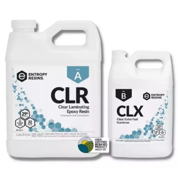 Epoxy Entropy Resin BRT+CLX - 1.47Kg Kit