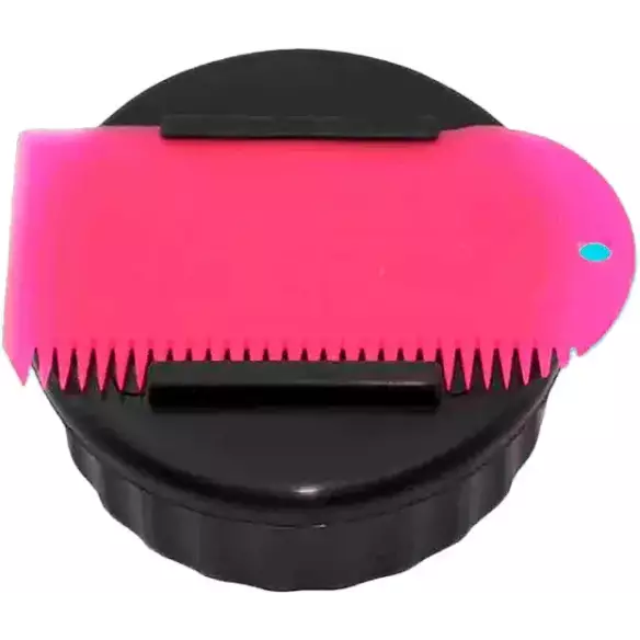 Custodia per paraffina Sex Wax Container+comb Black/Pink