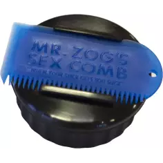 Custodia per paraffina Sex Wax Container+comb Black/Blue