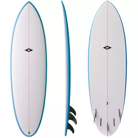 Surfboard NSP Hybrid Element Blue Surfboard NSP Hybrid Element Blue