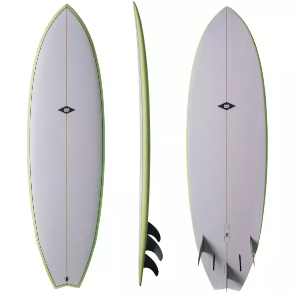 Planche de surf NSP fish Elements Green Planche de surf NSP fish Elements Green