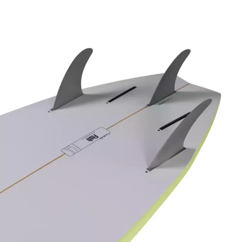 Tabla de surf NSP fish Elements Green