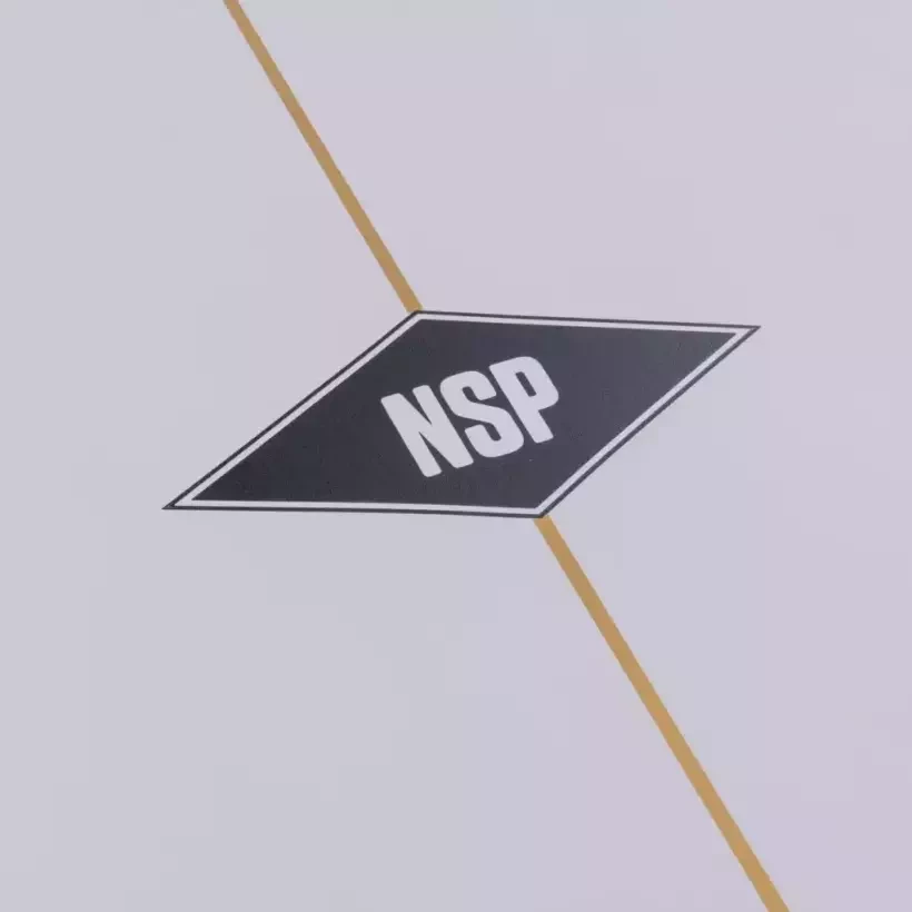 Tabla de surf NSP fish Elements Green