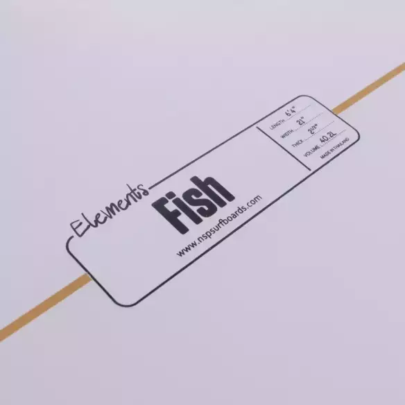 Surfboard NSP fish Elements Green Surfboard NSP fish Elements Green