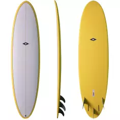 Planche de surf NSP funboard Elements Yellow