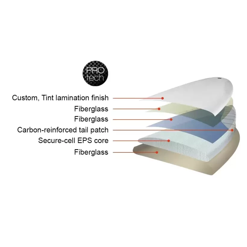 Prancha surf NSP funboard Protech Ocean Tint