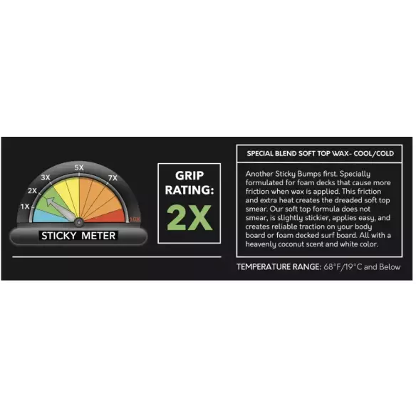 Cera Di Paraffina Sticky Bumps Soft Top Wax Cold/cool