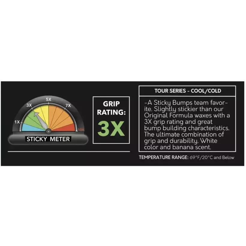 Sticky Bumps Tour Serie Wax Cold/cool