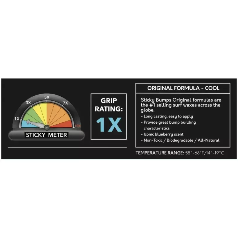 Wax Sticky Bumps Original Cool