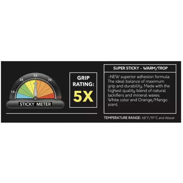 Paraffin Sticky Bumps Super Sticky Warm/Trop