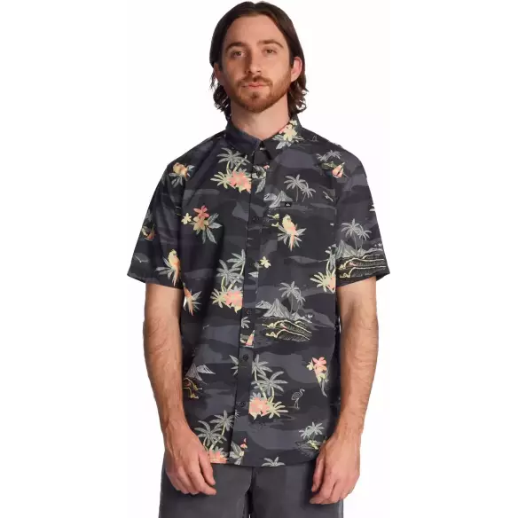 Camicia Quiksilver Birdwatcher black