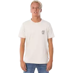 Camiseta Rip Curl Searchers crafte Bone