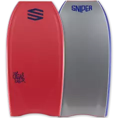 Tabla de Bodyboard Sniper Cluster Red/Silver