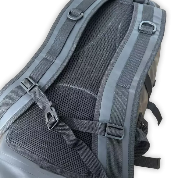 waterproof backpack Utah Travel Black 24L