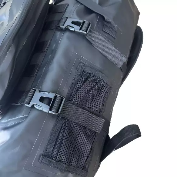 waterproof backpack Utah Travel Black 24L