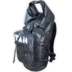 waterproof backpack Utah Travel Black 24L