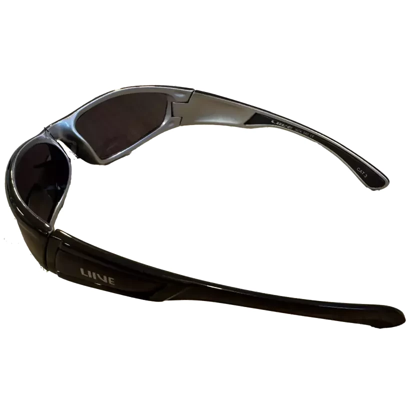 Gafas de sol Liive Jack Junior Black Silver