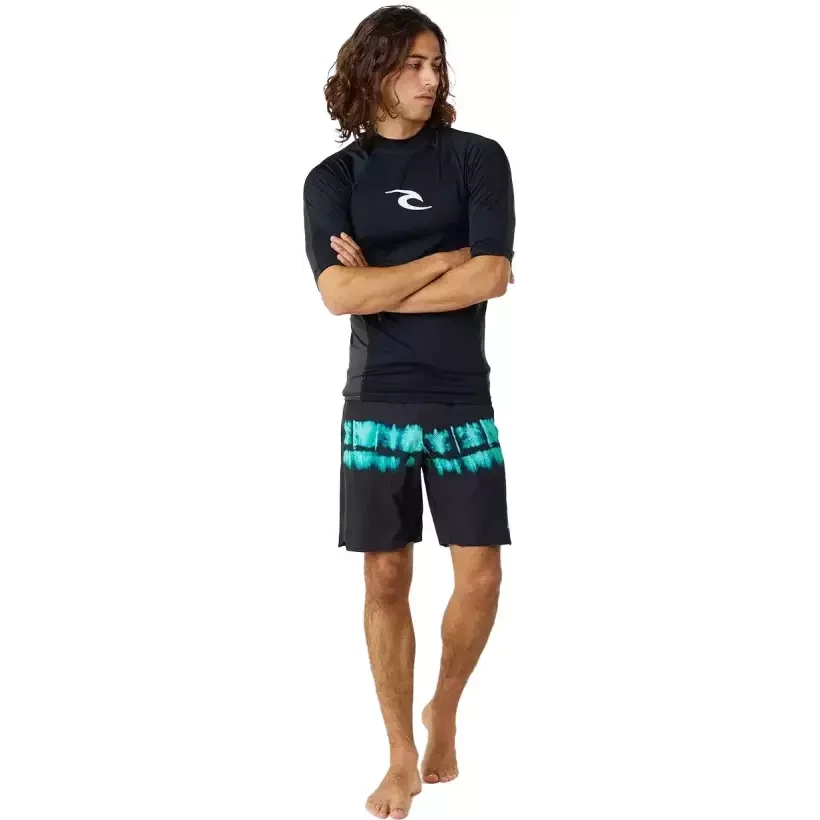 Lycra Rip Curl Waves SS Black