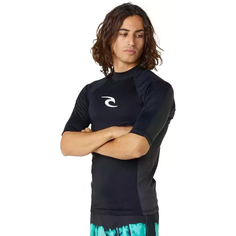 Lycra von Rip Curl Waves SS Black