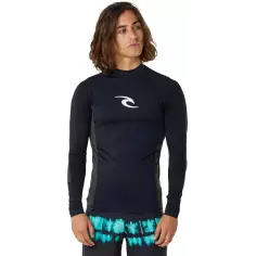 Lycra Rip Curl Waves LS Black