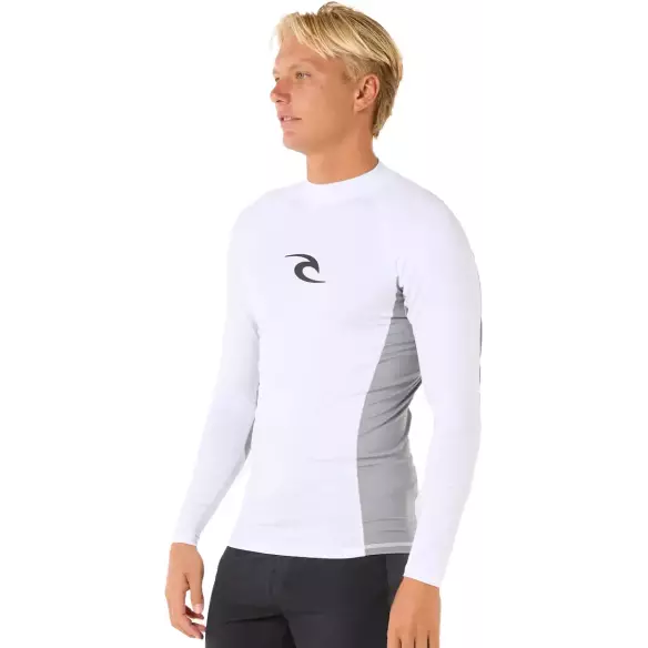 Lycra Rip Curl Waves LS White Lycra Rip Curl Waves LS White