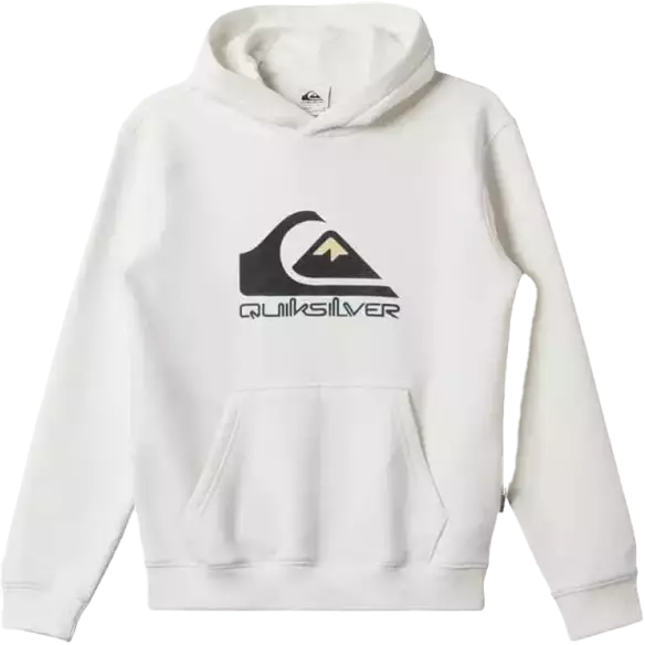 Suéter Quiksilver big logo Beige Junior