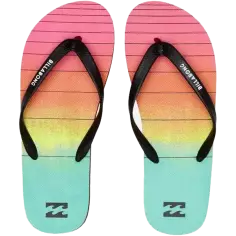 flip flops Billabong Tides Print Boy red