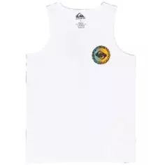 T-shirt quiksilver Long Fade White Junior