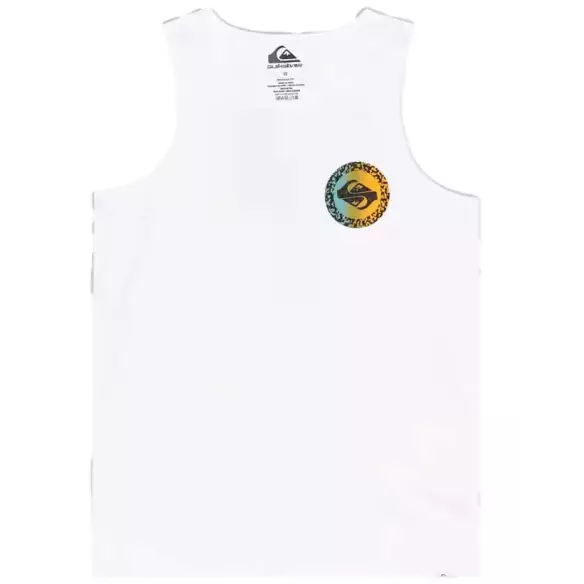 T-Shirt quiksilver Long Fade White Junior