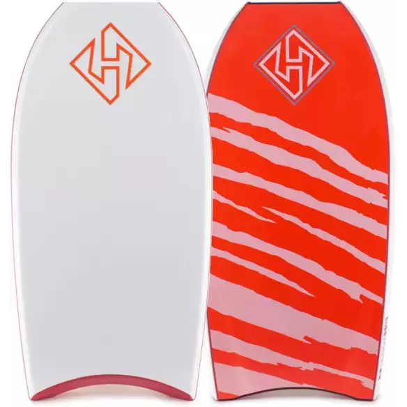 Tavola da bodyboard Hubboards Dubb PP Pro White/Red