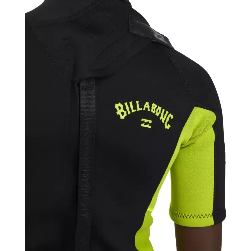 Muta surf Billabong Foil 2/2mm Toddler Fluro Lime