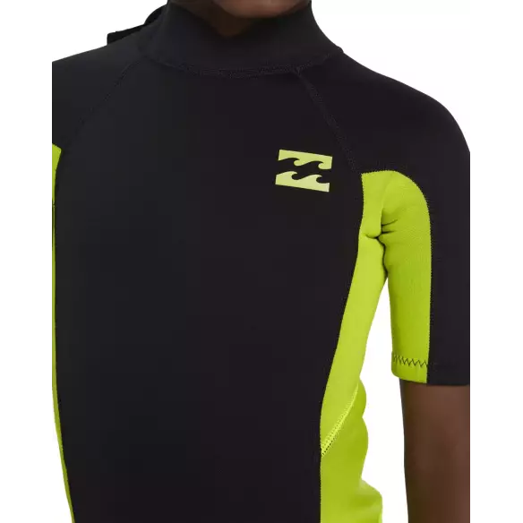 Pak wetsuit Billabong Foil 2/2mm Toddler Fluro Lime