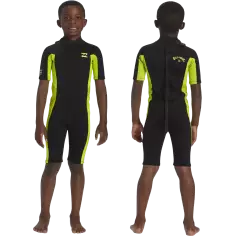 Fato Surf Billabong Foil 2/2mm Toddler Fluro Lime