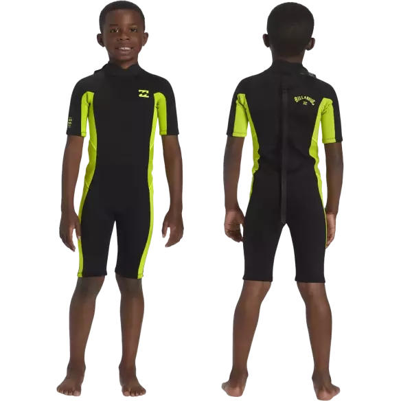 Traje neopreno Billabong Foil 2/2mm Toddler Fluro Lime