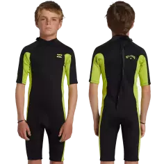 Pak wetsuit Billabong Foil 2/2mm Flat Lock Fluro Lime