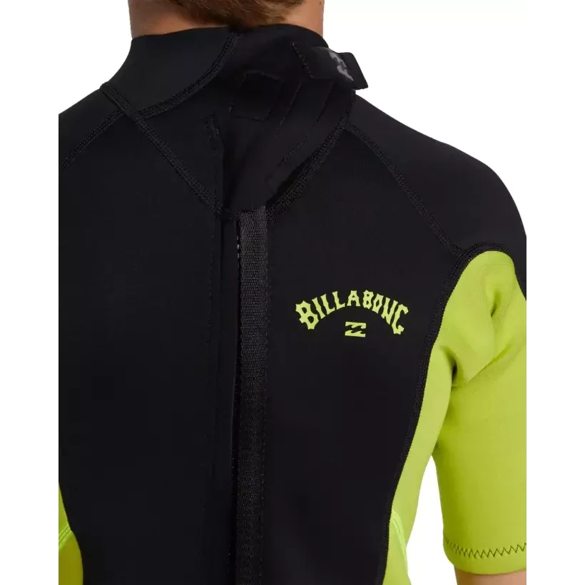 Traje neopreno Billabong Foil 2/2mm Flat Lock Fluro Lime