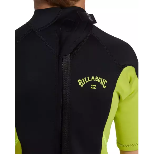 Pak wetsuit Billabong Foil 2/2mm Flat Lock Fluro Lime