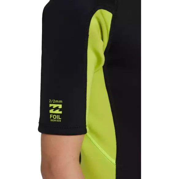 Pak wetsuit Billabong Foil 2/2mm Flat Lock Fluro Lime